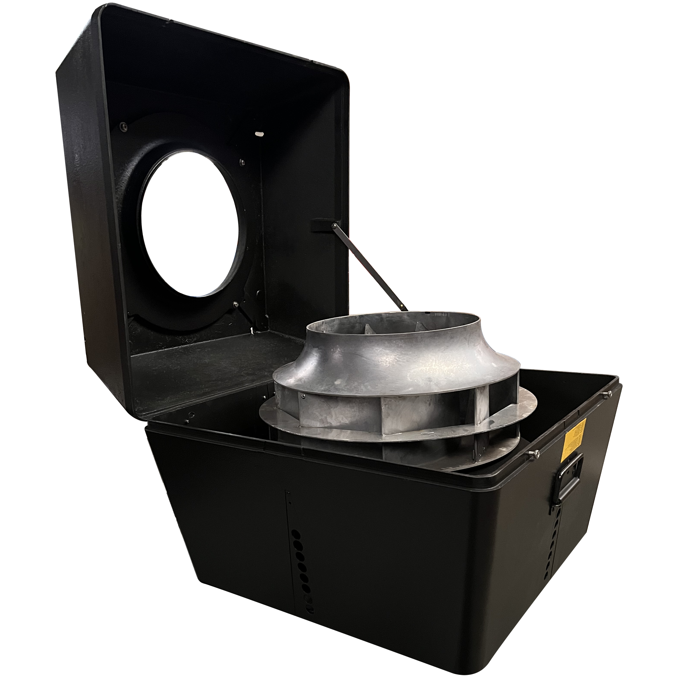 SERVICE

DTV roof fan is easy to open for cleaning and maintenance.